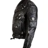 Men's Heavyweight Cowhide Biker Leather Jacket
