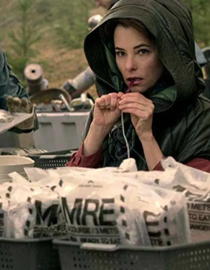 LOST IN SPACE PARKER POSEY (DR. ZACHARY SMITH) BLACK JACKET