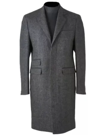 LUTHER IDRIS ELBA GREY COAT