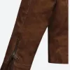 Mission Impossible 7 Hayley Atwell (Grace) Suede Leather Jacket