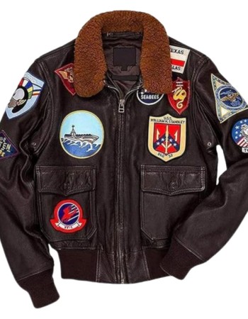 Top Gun Tom Cruise Bomber Replica Aviator Flight Jacket