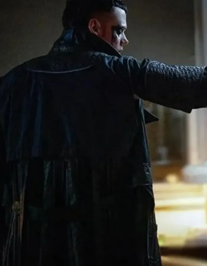 Bill Skarsgard the Crow 2024 Trench Coat Bill Skarsgard the Crow 2024 Trench Coat