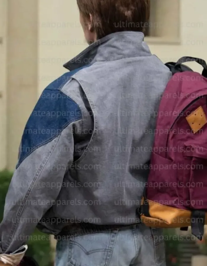 Back To The Future Marty Mcfly Denim Jacket