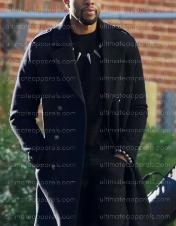 AVENGERS INFINITY WAR CHADWICK BOSEMAN BLACK PANTHER COAT AVENGERS INFINITY WAR CHADWICK BOSEMAN BLACK PANTHER COAT