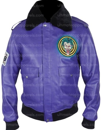 Batman 1989 Bob the Goon Joker Purple Jacket