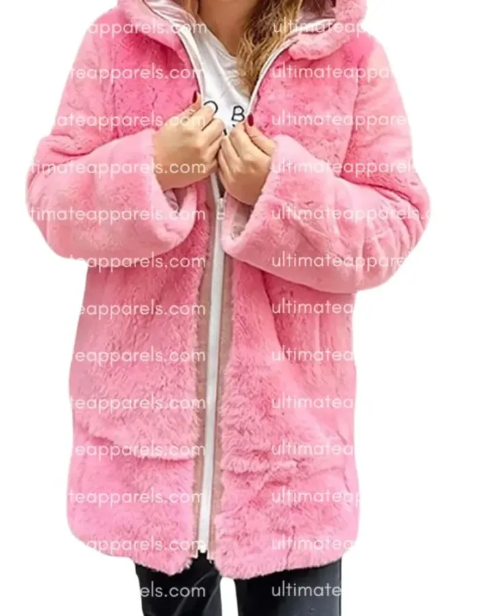 American Rapper Cam Ron Pink Fur Coat