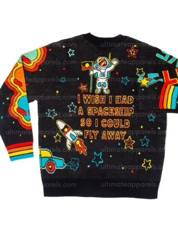 GBBO S15 Noel Fielding Alien Sweater