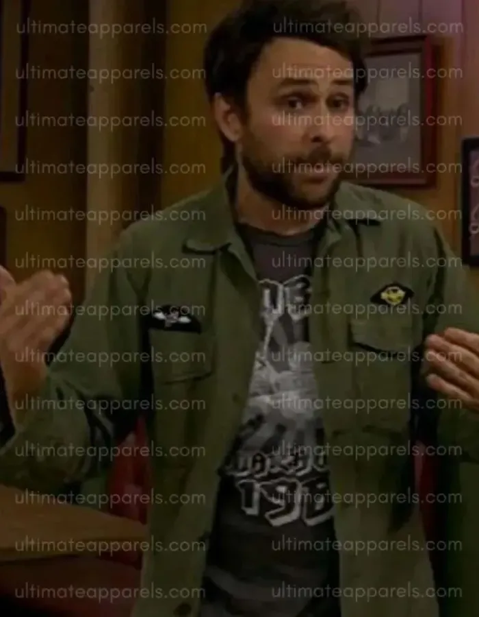 Charlie Day It’s Always Sunny in Philadelphia Charlie Kelly Green Jacket