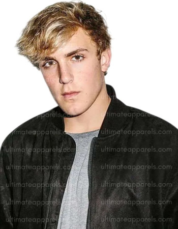 Jake Paul Black Suede Leather Jacket Jake Paul Black Suede Leather Jacket