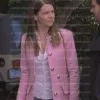 Gilmore Girls Lauren Graham Lorelai Gilmore Pink Coat Gilmore Girls Lauren Graham Lorelai Gilmore Pink Coat