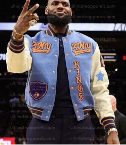 NBA 2022 Baseball LeBron James Jacket