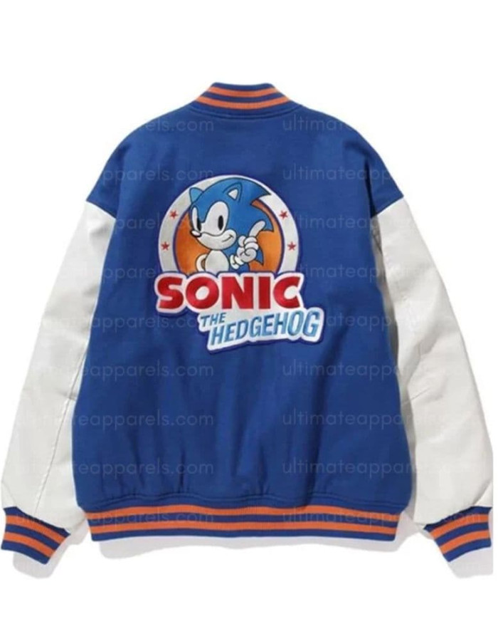 Sonic the Hedgehog Varsity Jacket Sonic the Hedgehog Varsity Jacket