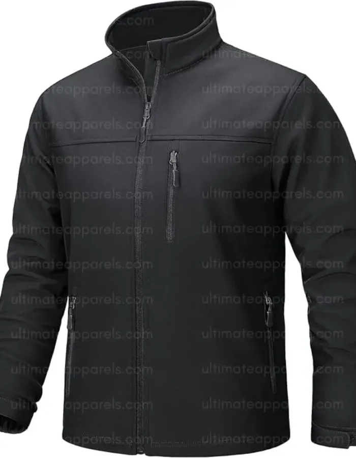 Men's Black Swiss Tech Jacket