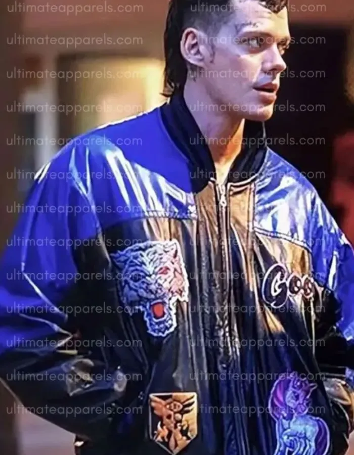 The Crow 2024 Goon Bill Skarsgard Eric Draven Jacket