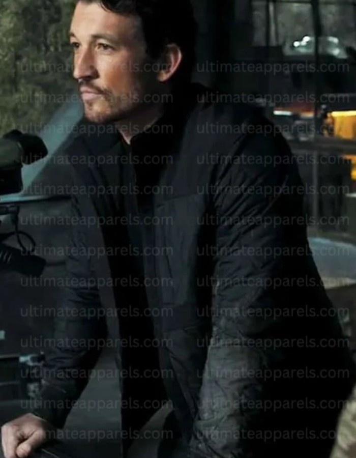 Levi Kane Miles Teller the Gorge 2025 Black Jacket