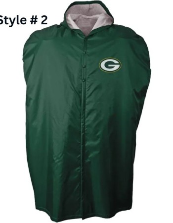 NFL Sideline Cape Coat NFL Sideline Cape Coat
