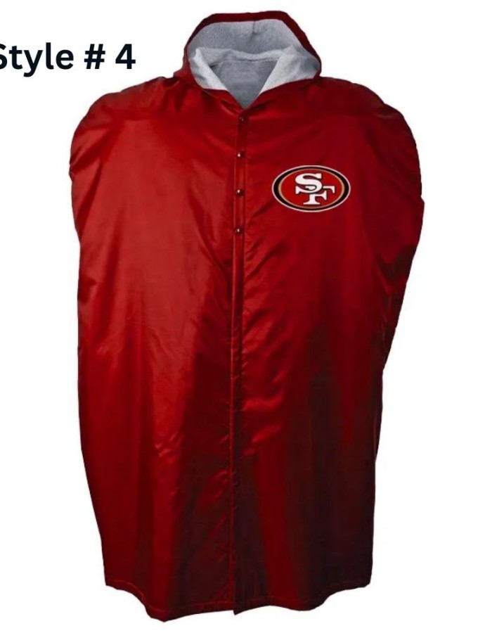 NFL Sideline Cape Coat NFL Sideline Cape Coat