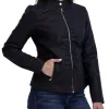 Baccini Women's Leather Jacket