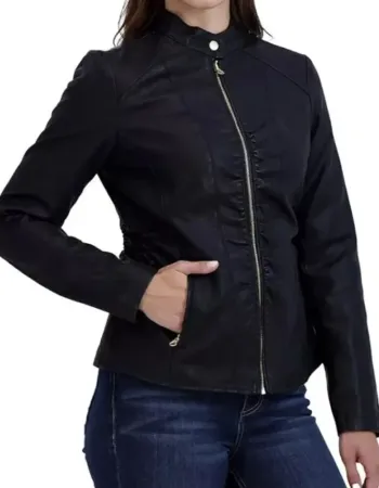 Baccini Women's Leather Jacket