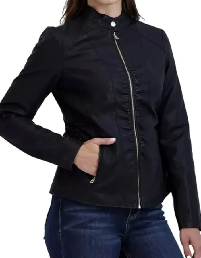 Baccini Women's Leather Jacket