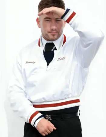 Saltburn Barry Keoghan White Jacket Saltburn Barry Keoghan White Jacket