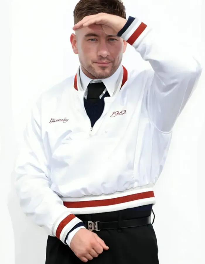 Saltburn Barry Keoghan White Jacket Saltburn Barry Keoghan White Jacket