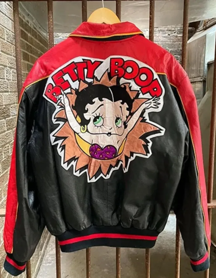 90s Betty Boop Leather Jacket 90s Betty Boop Leather Jacket