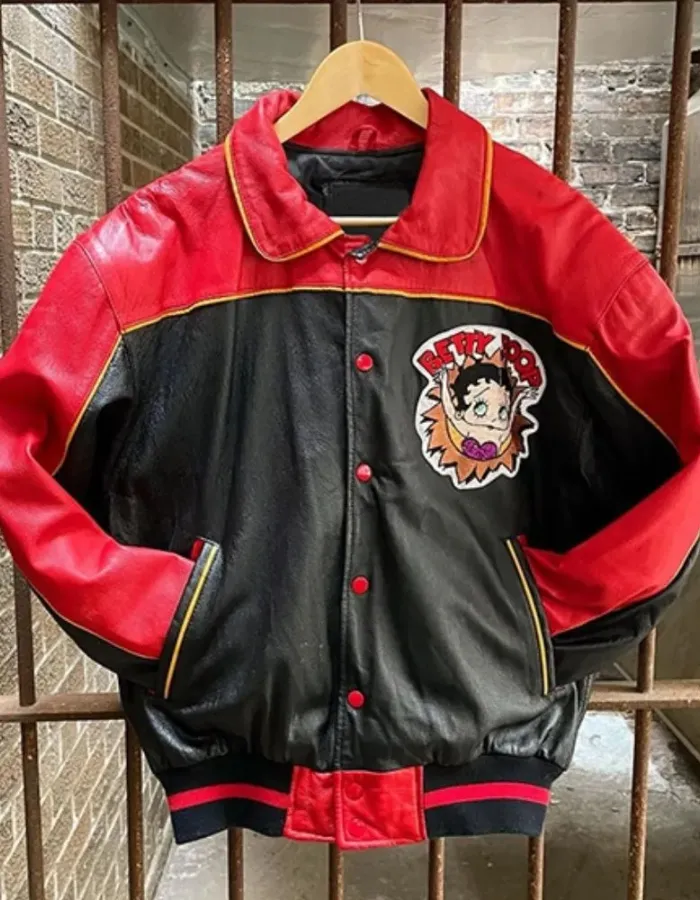 90s Betty Boop Leather Jacket 90s Betty Boop Leather Jacket