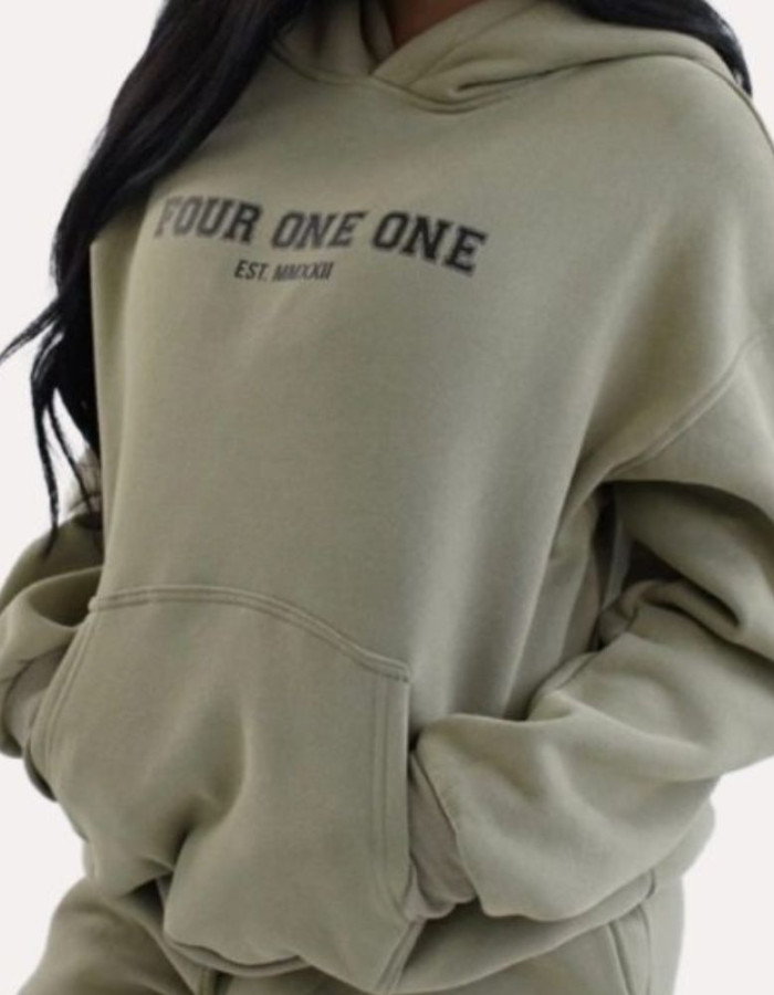 Four One One Oversized Hoodie Four One One Oversized Hoodie