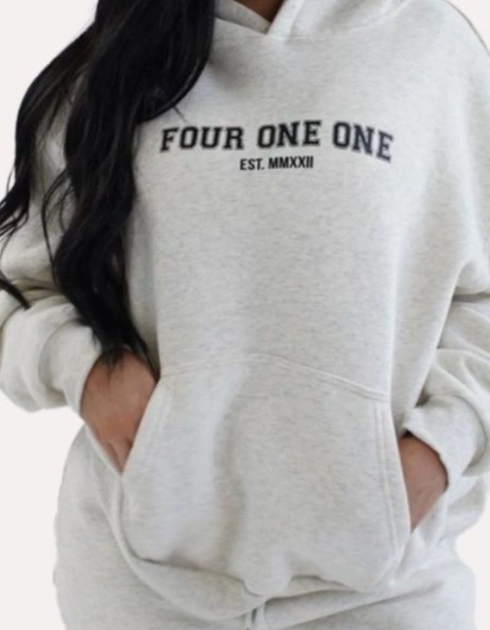 Four One One Oversized Hoodie Four One One Oversized Hoodie