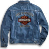 Harley Davidson Denim Biker Jacket Harley Davidson Denim Biker Jacket