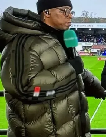 Ian Wright Puffer Hooded Coat