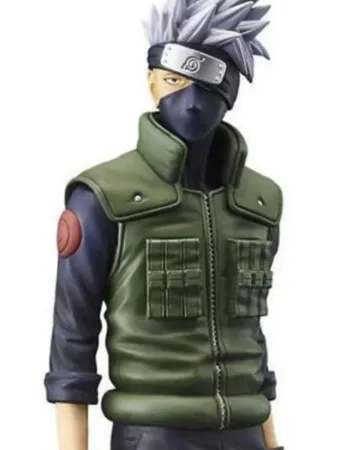 Naruto Shippūden Green Flack Kakashi Hatake Vest