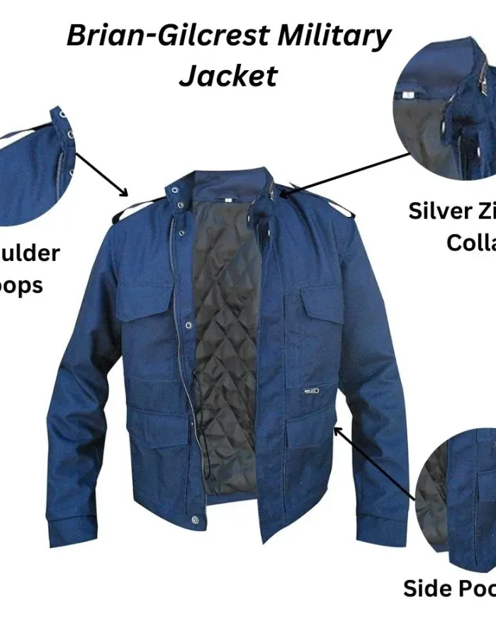 Bradley Cooper Aloha Brian-Gilcrest Military Jacket