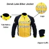 Biker Boyz Derek Luke Kid Yellow Motorcycle Jacket Biker Boyz Derek Luke Kid Yellow Motorcycle Jacket