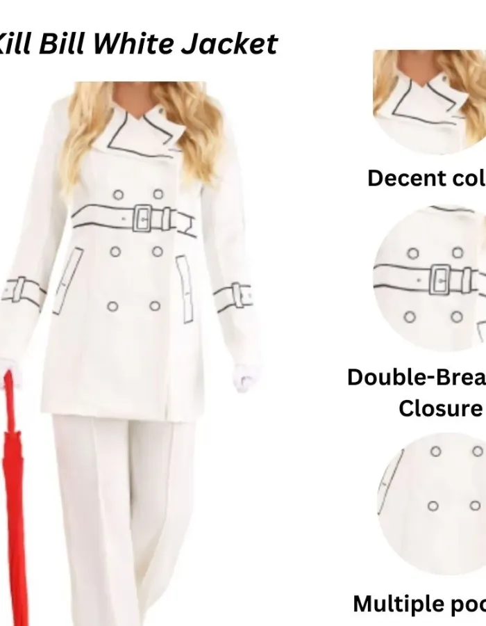 Kill Bill Daryl Hannah Elle Driver Trench Coat Kill Bill Daryl Hannah Elle Driver Trench Coat
