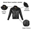 Metal Gear Solid 5 Game Diamond Dogs Leather Jacket Metal Gear Solid 5 Game Diamond Dogs Leather Jacket