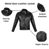 Metal Gear Solid 5 Game Diamond Dogs Leather Jacket
