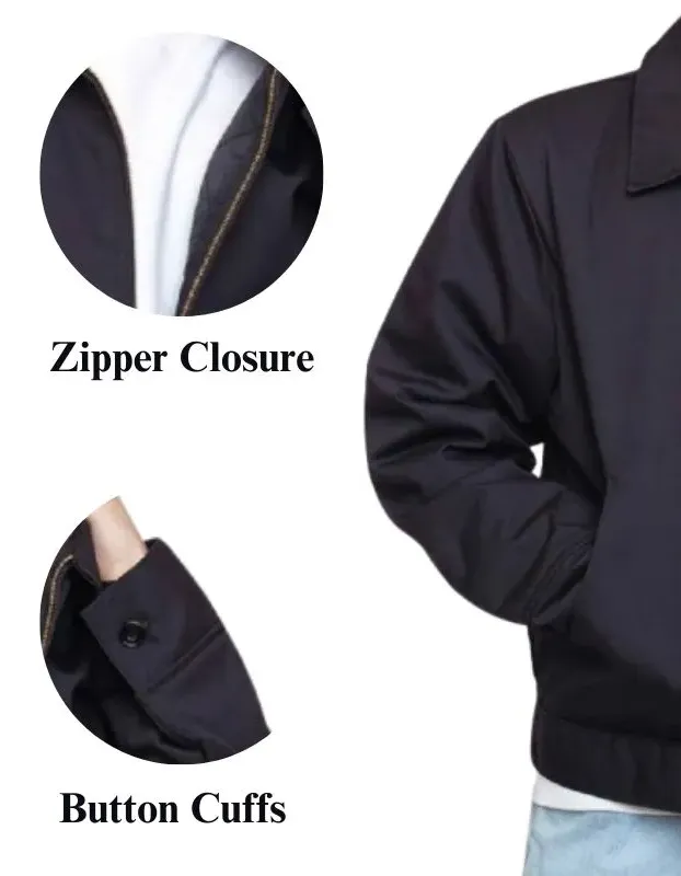 Reacher Alan Ritchson (Jack Reacher) Black Jacket