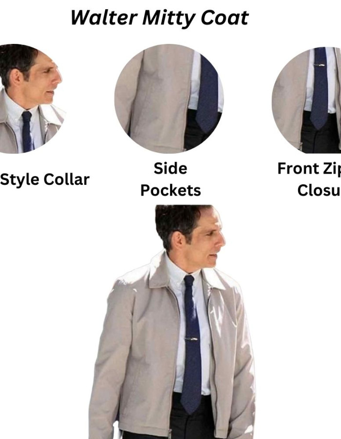 Ben Stiller The Secret Life Of Walter Mitty Jacket Ben Stiller The Secret Life Of Walter Mitty Jacket
