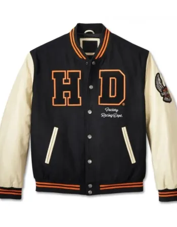 120th Anniversary Harley Davidson Varsity Jacket