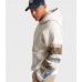 Unisex Abercrombie Patchwork Pullover Hoodie