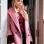 Josephine Langford After Ever Happy 2022 Tessa Pink Coat