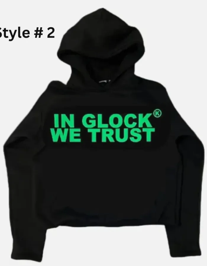 Billionaire Studios In Glock We Trust Pullover Hoodie Billionaire Studios In Glock We Trust Pullover Hoodie