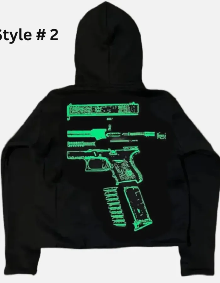 Billionaire Studios In Glock We Trust Pullover Hoodie Billionaire Studios In Glock We Trust Pullover Hoodie