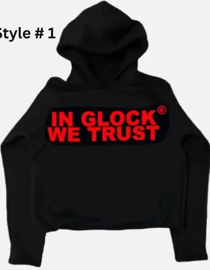 Billionaire Studios In Glock We Trust Pullover Hoodie Billionaire Studios In Glock We Trust Pullover Hoodie