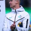 Cristiano Ronaldo Al Nassr Tech Hooded Jacket Cristiano Ronaldo Al Nassr Tech Hooded Jacket