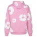 Denim Tears Cotton Wreath Pink Hoodie