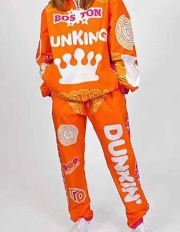 Dunkin Donuts Orange TrackSuit