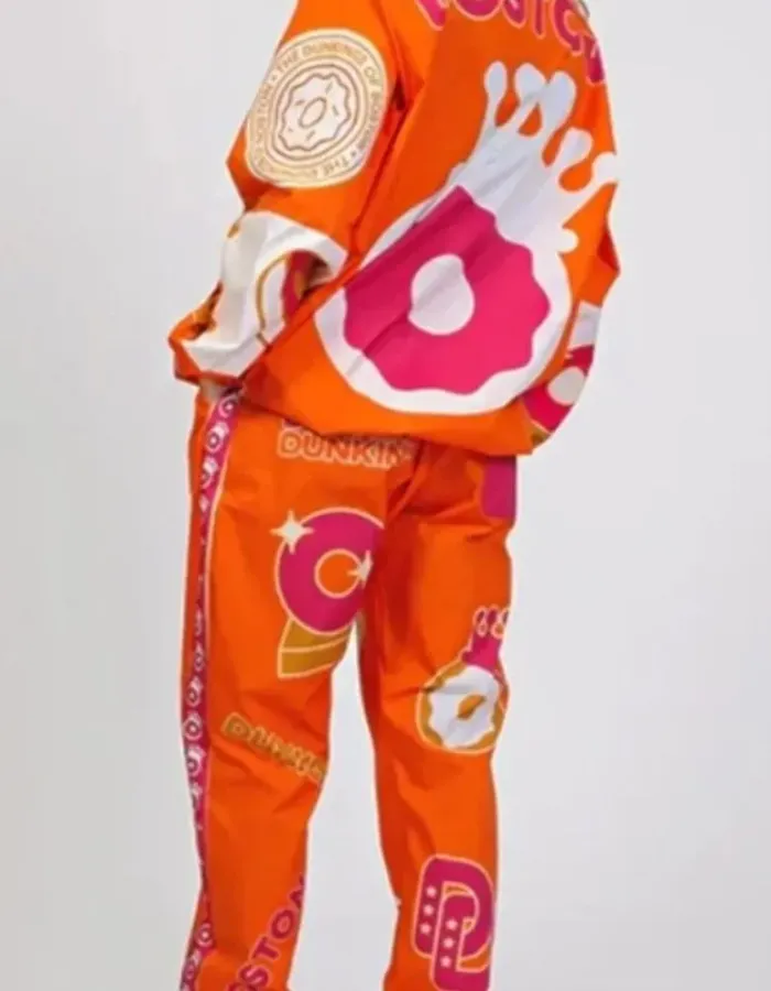 Dunkin Donuts Orange TrackSuit